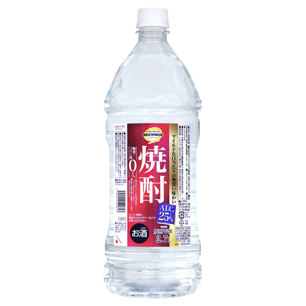 焼酎25度 商品画像 (メイン)