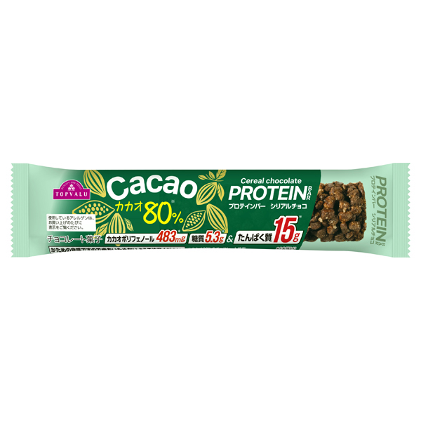 PROTEIN BAR Cereal chocolate  Cacao 80% 商品画像 (メイン)