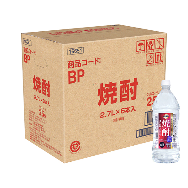 焼酎25度(ケース) 商品画像 (メイン)
