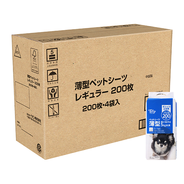 フェティ 薄型ペットシーツ レギュラー ケース販売 -イオンの