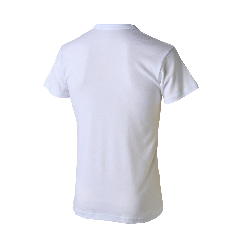 オーガニックコットン 100%(身生地) 半袖クルーネックシャツ フライス編み 商品画像 (0)