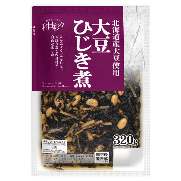 わびさいさい 大豆ひじき煮 商品画像 (メイン)