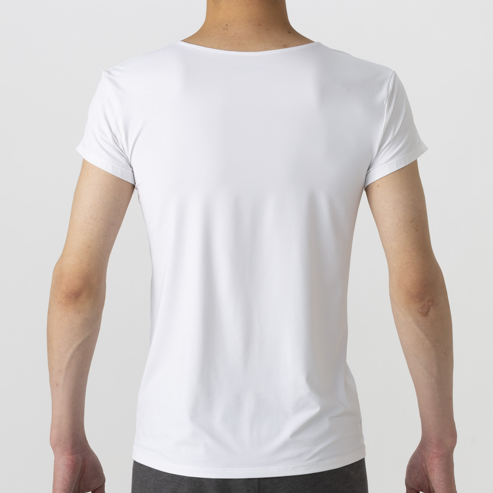 PEACE FIT SilkyFACT半袖ラウンドネックシャツ Under-T 商品画像 (1)