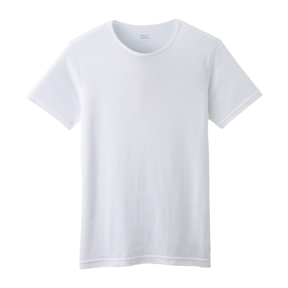 PEACE FIT COOL コットン 半袖クルーネックシャツ 商品画像 (メイン)