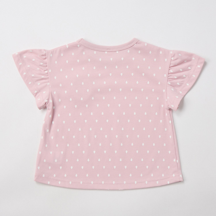 PEACE FIT COOL いちご柄 半袖Tシャツ ベビー -イオンのプライベート  