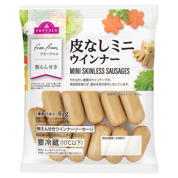 Free From  Mini-sized Skinless Sausages 商品画像 (メイン)