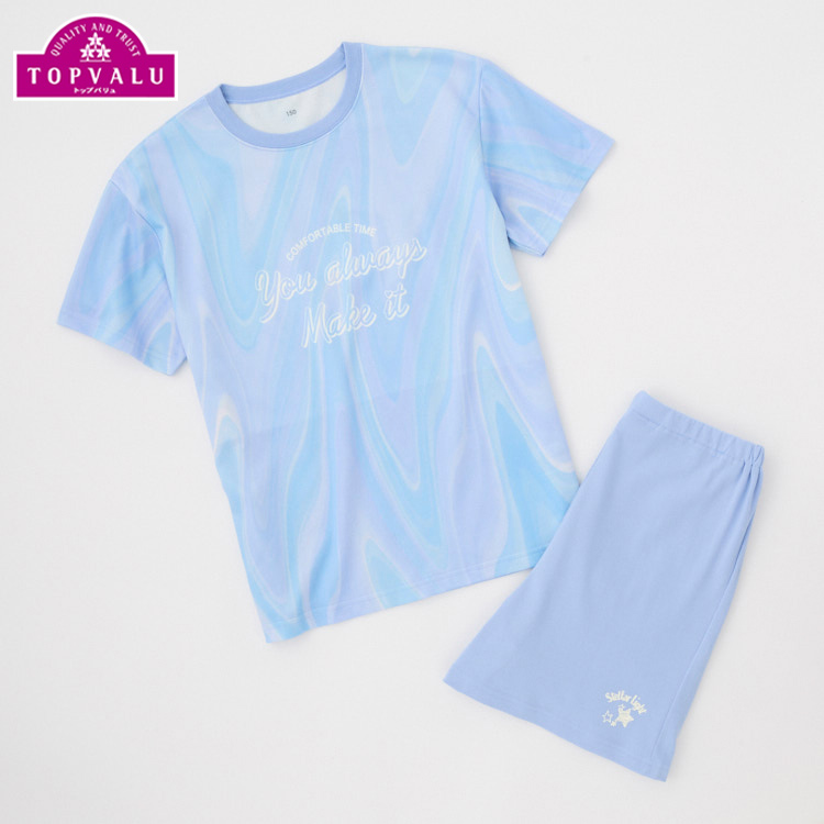 PEACE FIT COOL 半袖Tシャツパジャマ 商品画像 (メイン)