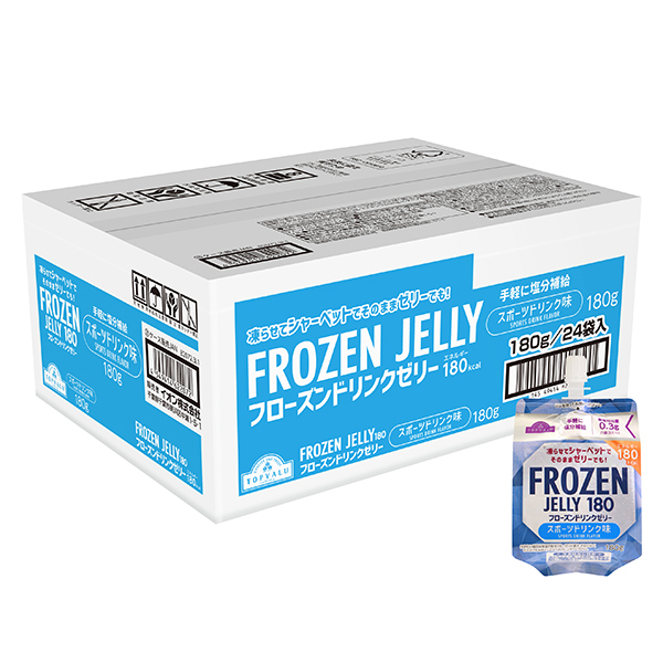 FROZEN JELLY 180 フローズンドリンクゼリー スポーツドリンク味 商品画像 (メイン)