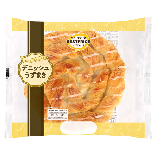 Swirl Shaped Danish Bread 商品画像 (メイン)