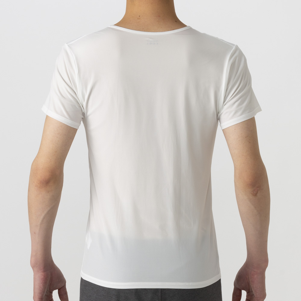 PEACE FIT COOL 半袖Vネックシャツ 強力接触冷感 商品画像 (1)
