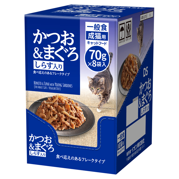 フェティ キャットフード パウチ かつお&まぐろ しらす入 -イオンのプライベートブランド TOPVALU(トップバリュ) -  イオンのプライベートブランド TOPVALU(トップバリュ)