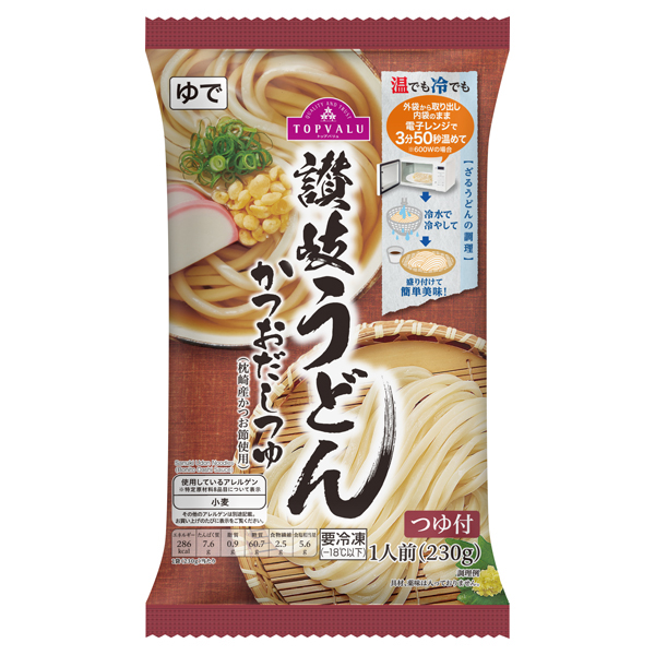 讃岐うどん かつおだしつゆ 商品画像 (メイン)