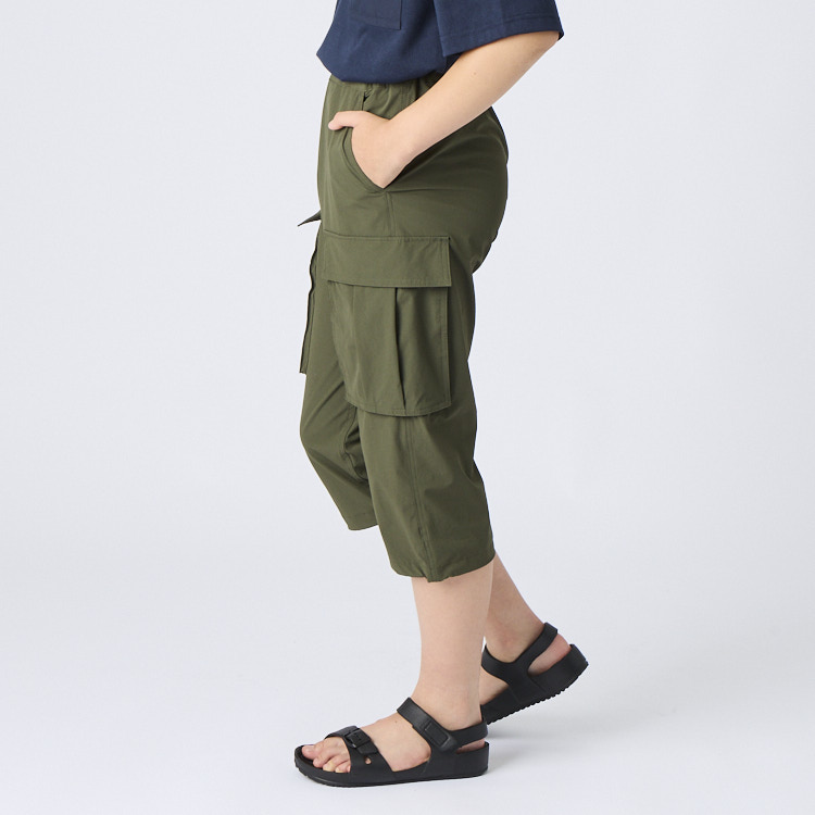 TAVERNITI クロップドカーゴパンツ gry （TAVERNITI クロップドカーゴ 