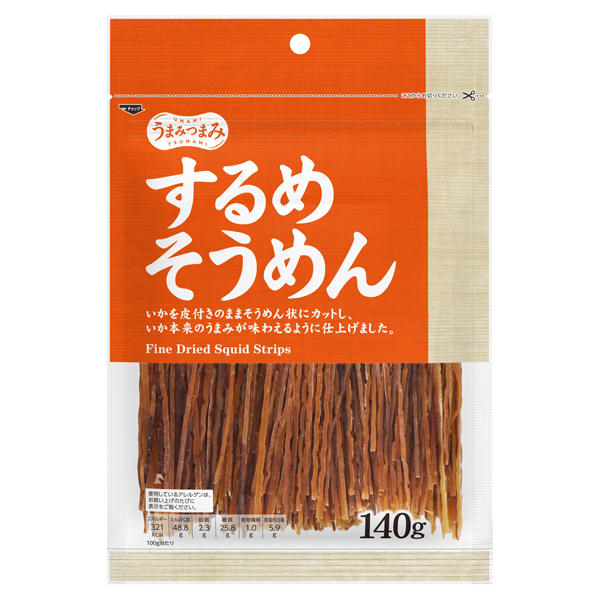 うまみつまみ するめそうめん 商品画像 (メイン)