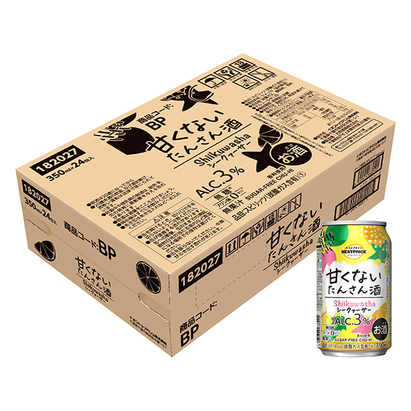 甘くないたんさん酒 シークァーサー<ケース> 商品画像 (メイン)