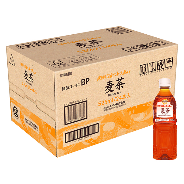 深煎り国産六条大麦使用 麦茶<ケース> 商品画像 (メイン)
