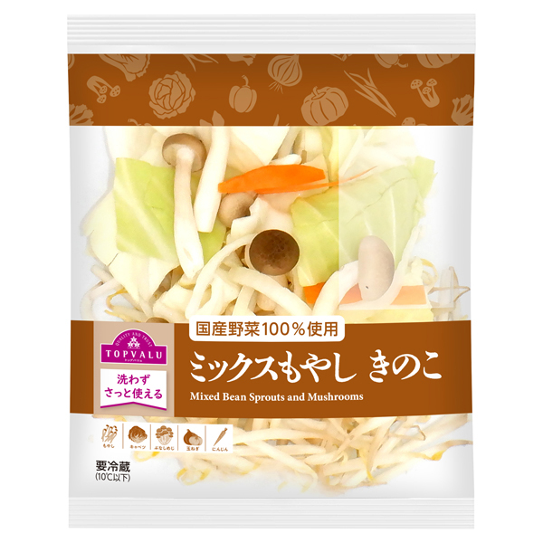 ミックスもやし きのこ 商品画像 (メイン)