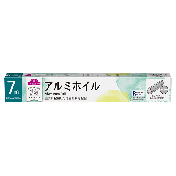 アルミホイル リサイクル原料配合 商品画像 (メイン)