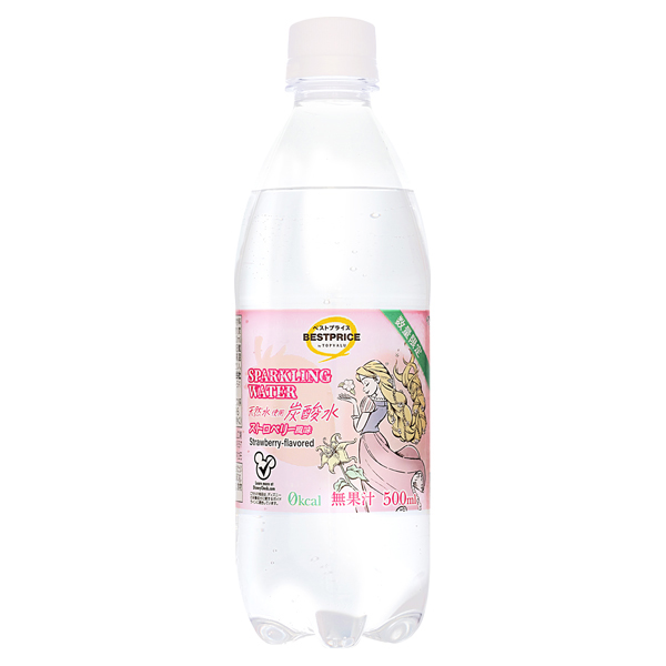 ディズニー SparklingWater炭酸水 ストロベリー 商品画像 (0)