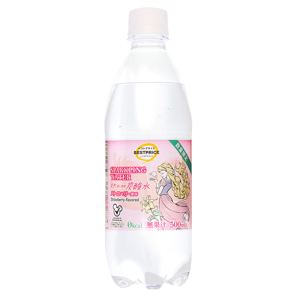 ディズニー SparklingWater炭酸水 ストロベリー 商品画像 (3)