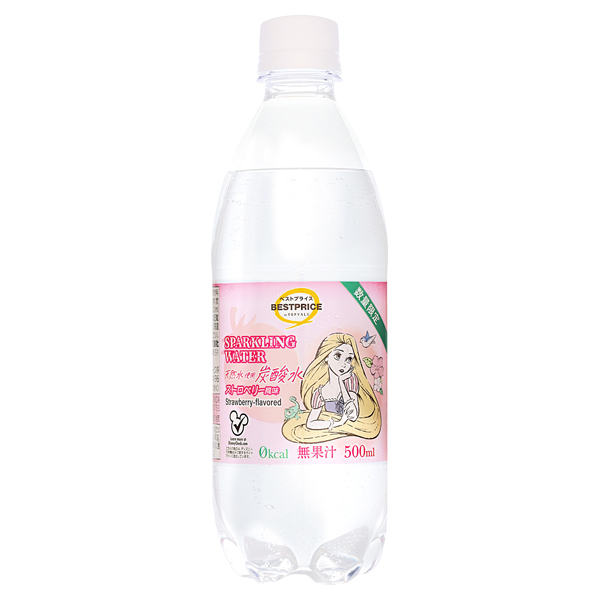 ディズニー SparklingWater炭酸水 ストロベリー 商品画像 (4)