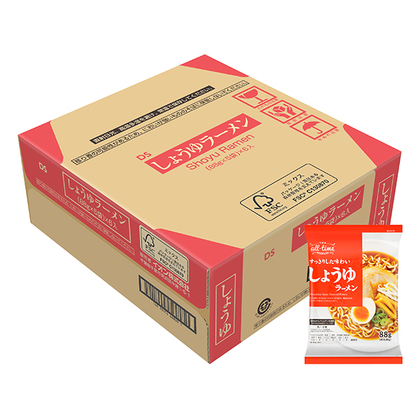 オールタイムヌードル しょうゆラーメン<ケース> 商品画像 (メイン)