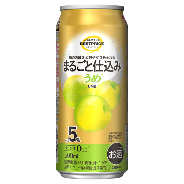 TVBPまるごと仕込みうめ500ml 商品画像 (メイン)