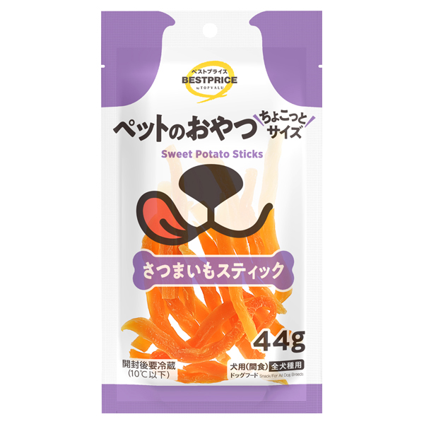 ペットのおやつ ちょこっとサイズ さつまいもスティック 商品画像 (メイン)