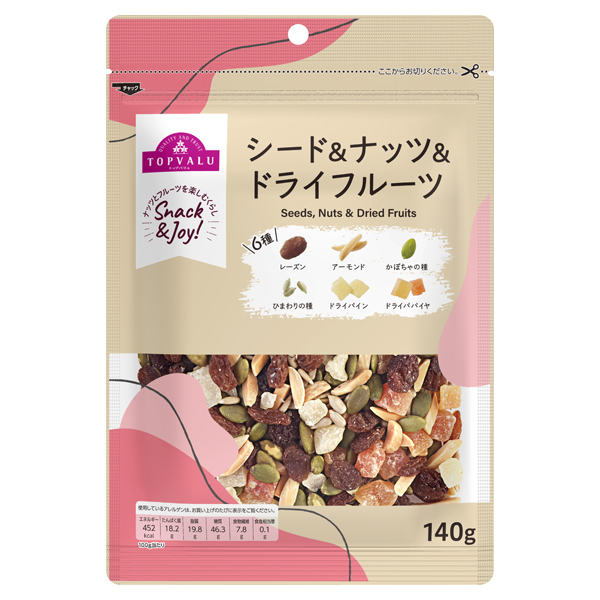 シード&ナッツ&ドライフルーツ 商品画像 (メイン)