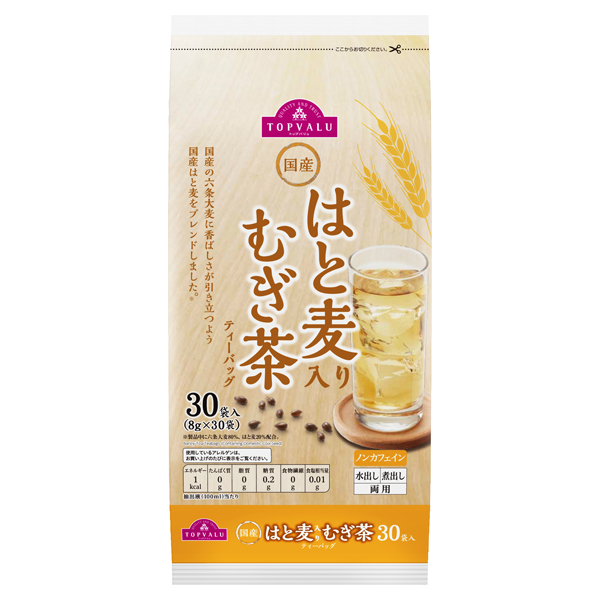 はと麦入りむぎ茶ティーバッグ 商品画像 (メイン)