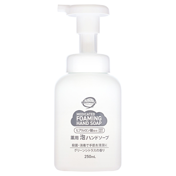 薬用泡ハンドソープ グリーンシトラスの香り 本体 商品画像 (0)
