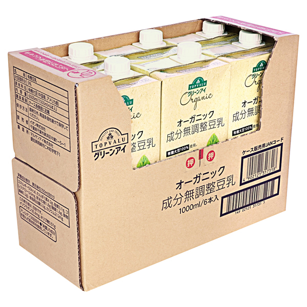 オーガニック成分無調整豆乳<ケース> 商品画像 (1)