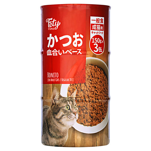 フェティ CB_Fetyキャットフード かつお血合いベース -イオンの