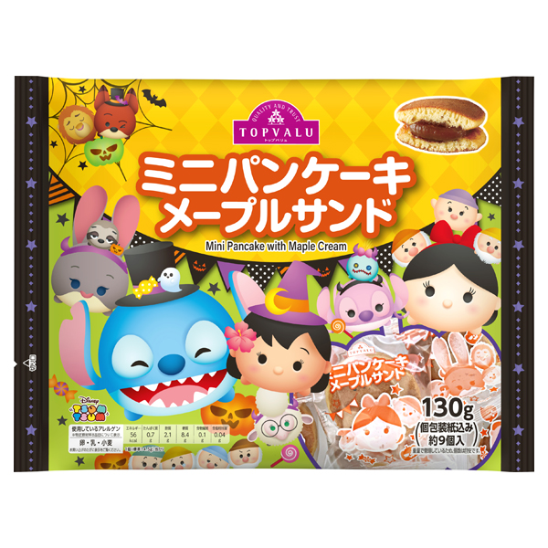 ディズニー ミニパンケーキメープルサンド 商品画像 (メイン)