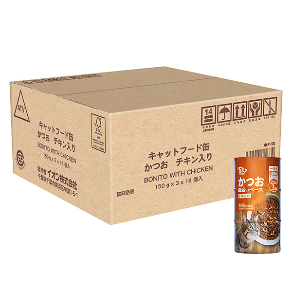 フェティ CB_Fetyキャットフード かつお血合いベース チキン入り ケース販売