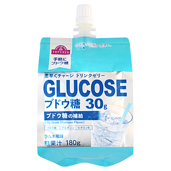 ラムネ風味 ブドウ糖のドリンクゼリー 商品画像 (メイン)