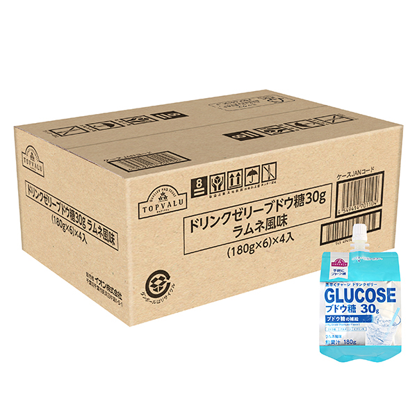 ラムネ風味 ブドウ糖のドリンクゼリー<ケース> 商品画像 (メイン)