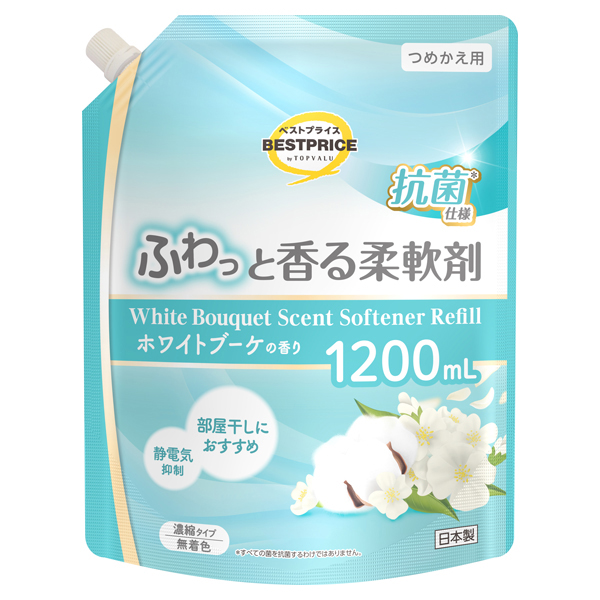 香る柔軟剤 ホワイトブーケの香り つめかえ 商品画像 (メイン)