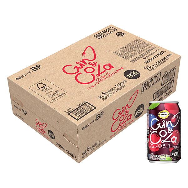 ジン&コーラ<ケース> 商品画像 (メイン)