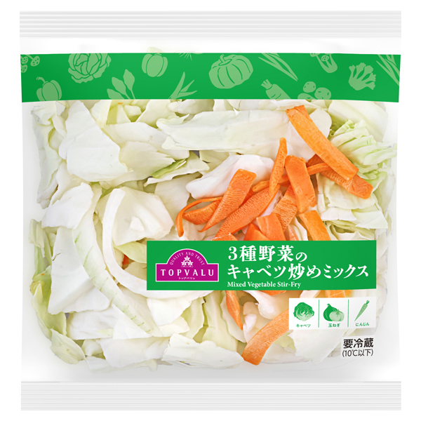 3種野菜のキャベツ炒めミックス 商品画像 (メイン)
