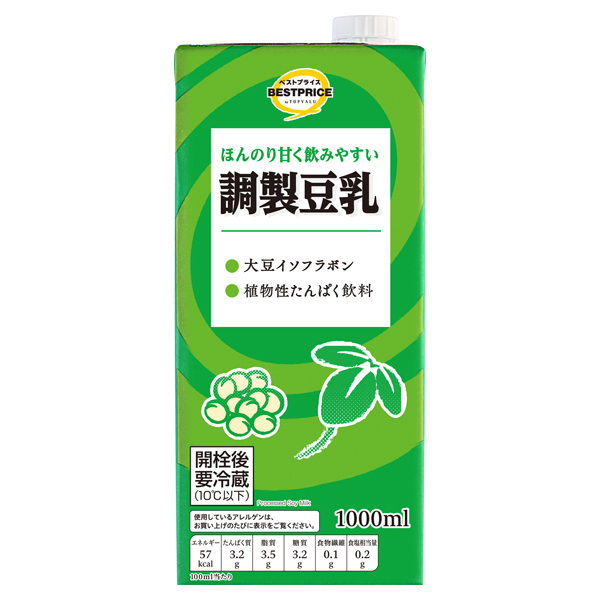 調製豆乳 商品画像 (メイン)
