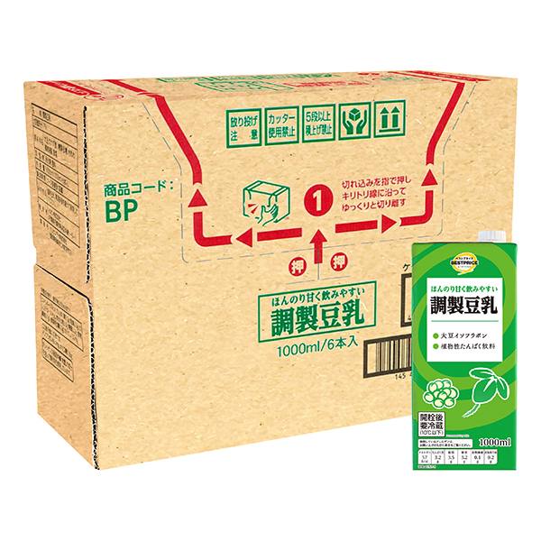 調製豆乳<ケース> 商品画像 (メイン)