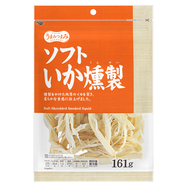 うまみつまみ ソフトいか燻製 商品画像 (メイン)