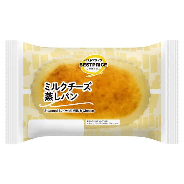 ミルクチーズ蒸しパン 商品画像 (メイン)