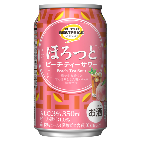 ほろっと ピーチティーサワー 商品画像 (メイン)