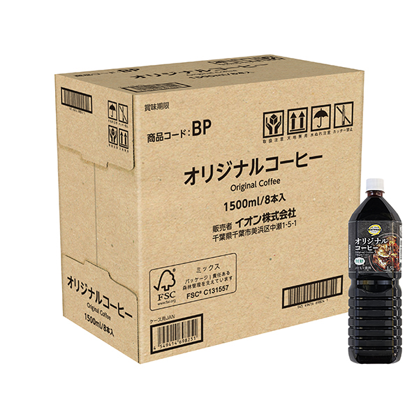 オリジナルコーヒー無糖<ケース> -イオンのプライベートブランド