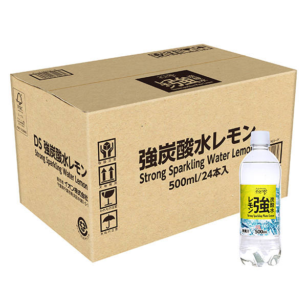 ひとしずく 強炭酸水レモン<ケース>