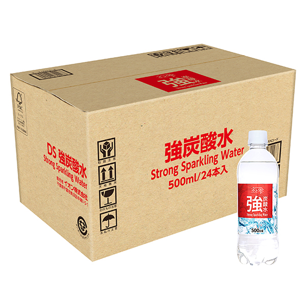 ひとしずく 強炭酸水<ケース> -イオンのプライベートブランド TOPVALU