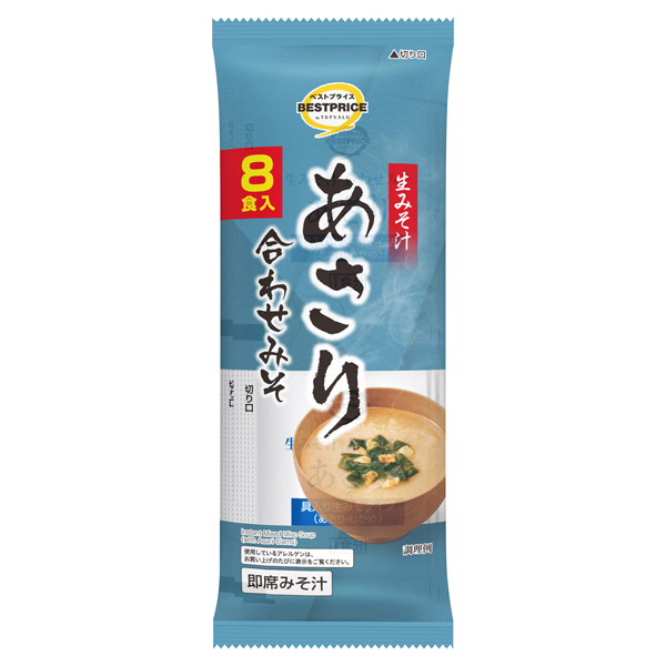 生みそ汁 あさり -イオンのプライベートブランド TOPVALU(トップバリュ