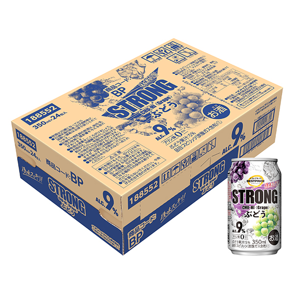 ストロング ぶどう<ケース> 商品画像 (メイン)